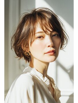 クート 久喜(ku-to) 【30代40代オススメ】ラベンダーベージュの艶髪美人