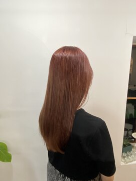 ヘアーアンドメイクアップモパ ピンクラベンダーカラー