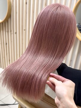レフバイイルカ 北見(lef by ilka) ピンクベージュ