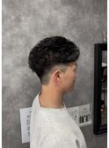 MEN’S HAIR/サーフカール/刈り上げセンターパート/本八幡