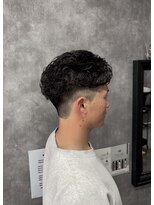 スピン 本八幡(SPIN)&nbsp;MEN’S HAIR/サーフカール/刈り上げセンターパート/本八幡
