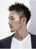 Men'sカットツーブロックフェードビジネス/眉毛カット