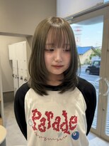 ルトワフクロマチ(Lutowa Fukuromachi) ダークパープル/ナチュラルショート/夏のヘアアレンジ/袋町