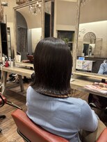 シュープ アニュー ラスパ太田川店(SHOOP anyu)&nbsp;ナチュラル外ハネボブ