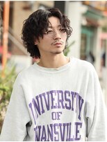 エス 新宿(es.)&nbsp;波巻きスパイラル/シャドウパーマ［新宿/メンズ/men's］