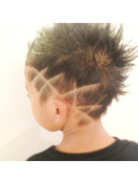 ブルーフェアリー(Blue Fairy) 【BLUEFAIRY】EXILE？★ツーブロアシメキッズボーイ