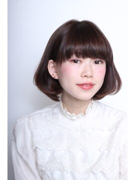 アンドヘアー 西葛西(&-HAIR) 内巻きワンカールボブ