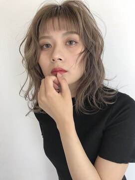 ネス(ness) [RIMMA] 馬場 俊幸:ブロンドベージュ  ／レイヤーセミロング