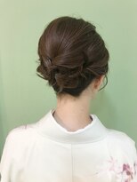 ShellBearヘアアレンジ☆振袖/袴/着物/銀座/東銀座/ヘアセット