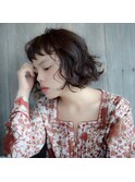Chlom☆新宿 ハイライトベージュイルミナカラーハンサムショート