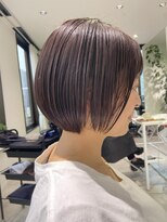 ヨーク(YOKE)&nbsp;【YOKE】大人ショートボブケアブリーチピンクベージュ