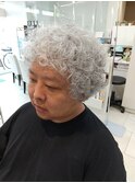 クルクルふわふわパーマ