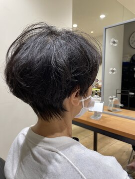 クローゼット 新宿(closet) 外ハネボブ/ペールベージュ[髪質改善/ヘッドスパ白髪染め/新宿】