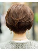 大人ショートボブ