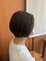 アメイジングヘアー 千歳店(AMAZING HAIR) ハイライトたっぷりショートボブ