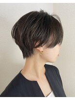 グリンバイアルティナ 八王子店(Grin by artina)&nbsp;くびれハンサムショート×マットグレージュ