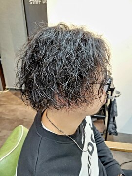 メンズ レオ 南森町店(men's LEO) 強めツイストスパイラルパーマ
