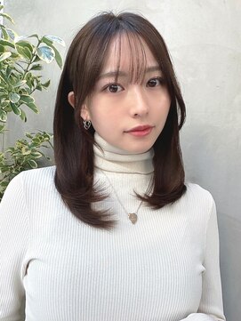 ミラリー トウキョウ(Mirareee Tokyo) 20代30代40代◎栗色波巻きミルクチョコレート艶感エギョモリ