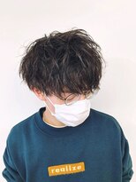 バーバーショップ テト キタヤマ(barber shop tete kitayama)&nbsp;ツーブロック☆ツイストピンパーマ