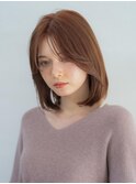 オトナ韓国レイヤーボブ　2
