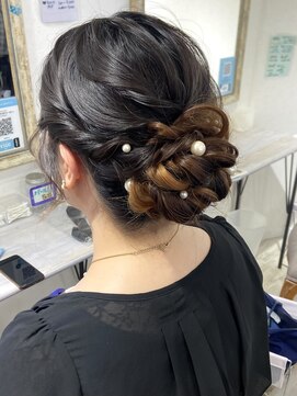ヘアセット専門店 ナゴミ 池袋店(nagomi) パールフルアップ