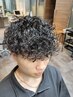 (楽々スタイリング) カット+パーマ+ シェービング　￥12,000 → ￥11,000(税込)