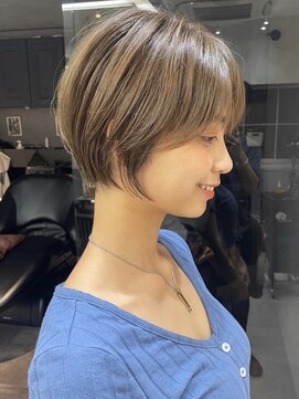 ロンドソレイユ 池袋(Lond soleil) ショート/ボブ/レイヤーカット/グレーベージュ/髪質改善[池袋]