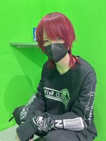 キバ(kva) ▽□□▽中性ウルフ×レッドカラー