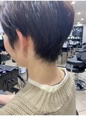 40代50代60代白髪マッシュショートボブ大人美人くびれ髪質改善
