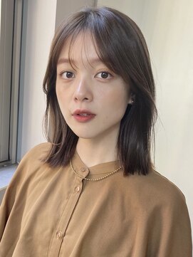 ガーデン 銀座(GARDEN) 顔まわりレイヤー ボブ デザインカラー レイヤーカット