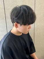 ニアウ 太田店(Niau)&nbsp;メンズナチュラルマッシュ刈り上げシャドウパーマ束感重視パーマ