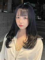 シエンゴールド(CIEN gold)&nbsp;ダークラベンダー/裾カラー/レイヤーカット