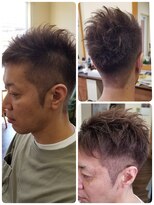 クリア 美容室&nbsp;束感ショート☆爽やかツーブロック