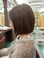 シャンプー ボーイ 宮崎柳丸店(SHAMPOO BOY) 切りっぱなしボブ