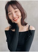 【ARTE表参道/青山】大人可愛い小顔ひし形ボブ×イルミナカラー