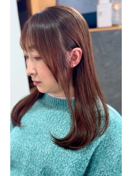 エメヘアデザイン ルイス(Aimer Hair Design Lewis) イノアオイルカラー/髪質改善/弘前市
