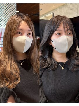 アフロート ギンザ(AFLOAT GINZA) 白川20代30代40代小顔カット大人かわいいくびれレイヤー前髪韓国