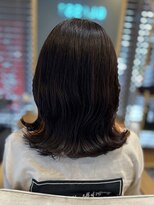 グラッシー センター北店(GLASSI)&nbsp;夏みかん＊オレンジインナーカラー