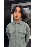 センターパート メンズカット/メンズサロン/メンズパーマ