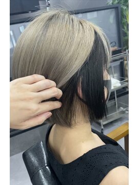 ウェイビー 桜木町店(WAVY) 【ブリーチあり】アウトカラー