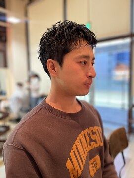 マイルス(MILES) 大人スパイキー×メンズカット×スパイラルパーマ