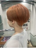 オレンジショート【ショート/ショートボブ/ボブ/レイヤー】
