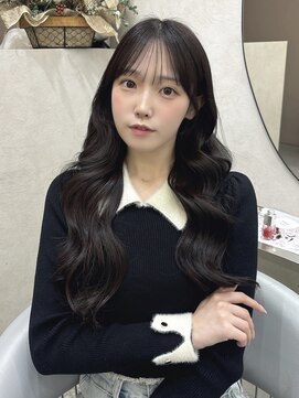 ラルムバイシー 新宿(LARME by Sea) 韓国巻き×チョコレートラベンダー☆