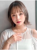 モテ髪ナチュラルカールうるツヤエアリーカールサイドバング