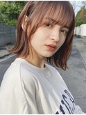 イメチェン美髪小顔似合わせカットサイドバングレイヤーカット