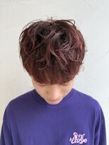 ジュエ ヘアー デザイン(Jue hair design)&nbsp;メンズカラー/ワインレッド/20代30代/知立/三河
