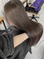 ウル 岡山駅店(ULu.)&nbsp;髪質改善トリートメントブリーチ無し縮毛矯正20代30代前髪長め