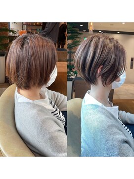 バンプ ギンザ(BUMP GINZA) 30代40代50代白髪染め銀座絶壁解消小顔くびれショートヘア伊