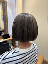 ルシードスタイルアイフラット(LUCIDO STYLE I-FLAT)&nbsp;ミニボブ/アンブレラカラー/30代/40代