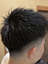 ヒロギンザ 難波店(HIRO GINZA)&nbsp;ミドルフェード/難波/南海難波駅/バーバー